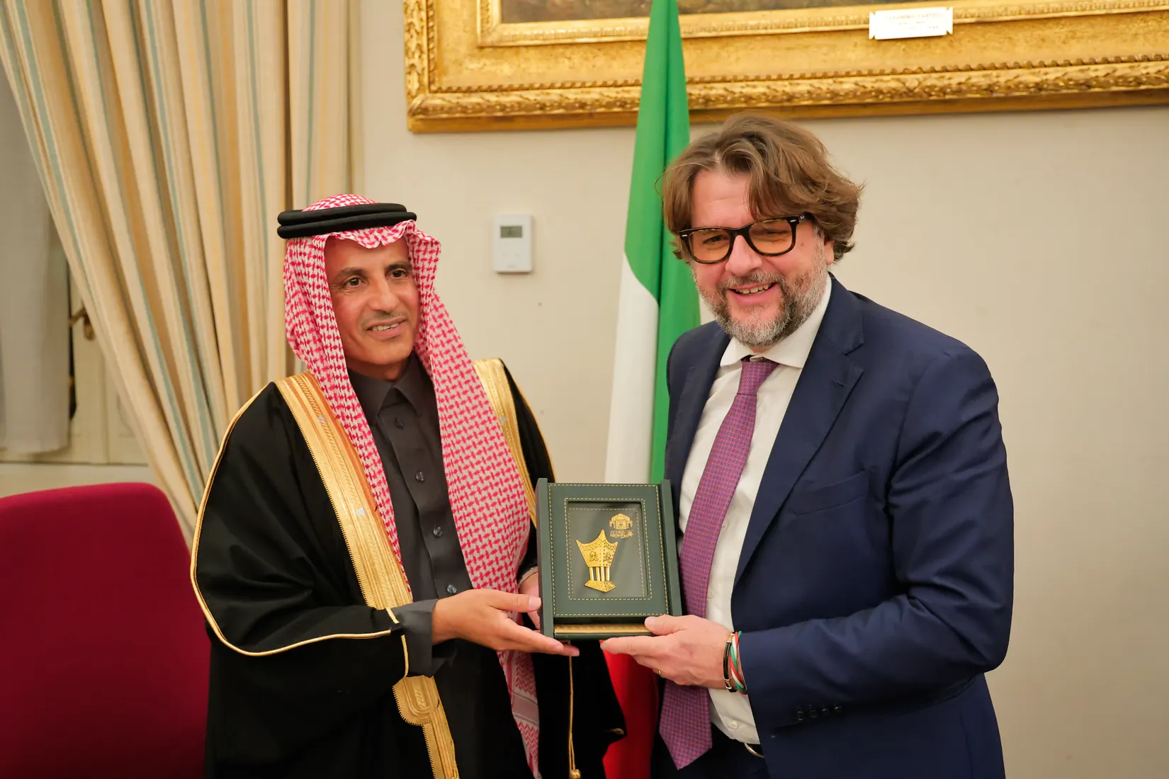 Marco Osnato con il Gruppo Parlamentare di Amicizia Italia – Arabia Saudita